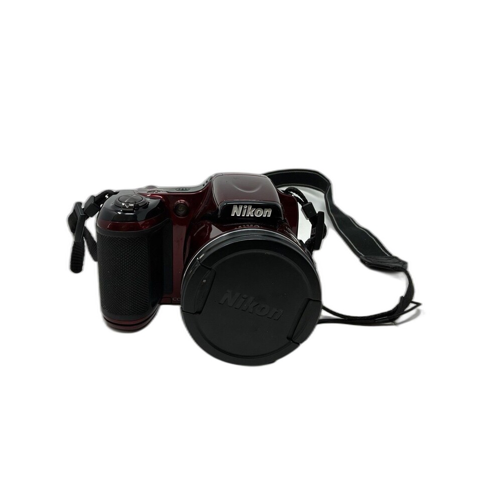 Nikon Coolpix L820 AA Battery 16MP 30x Zoom Digital Bridge Camera - Red